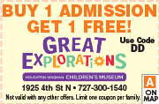 Special Coupon Offer for Great Explorations Children’s Museum